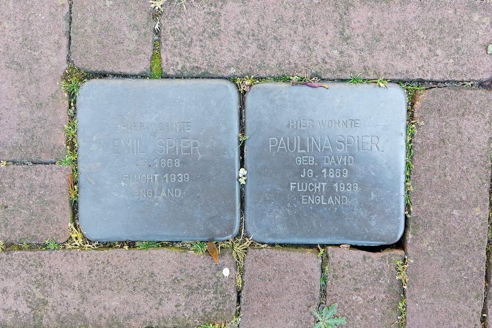 Stumbling Stones Monrestraße 69 #1