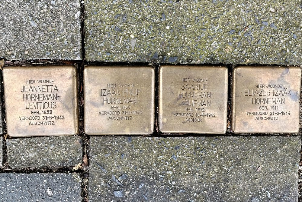 Stolpersteine Van Swindenstraat 5 #1