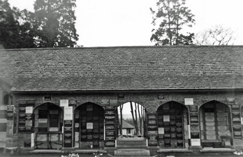 Memorial Pontypridd Crematorium #1