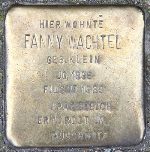 Stolperstein Martin-Luther-Strae 11