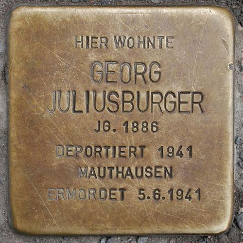 Stumbling Stones Heinz-Galinski-Straße 1 #2