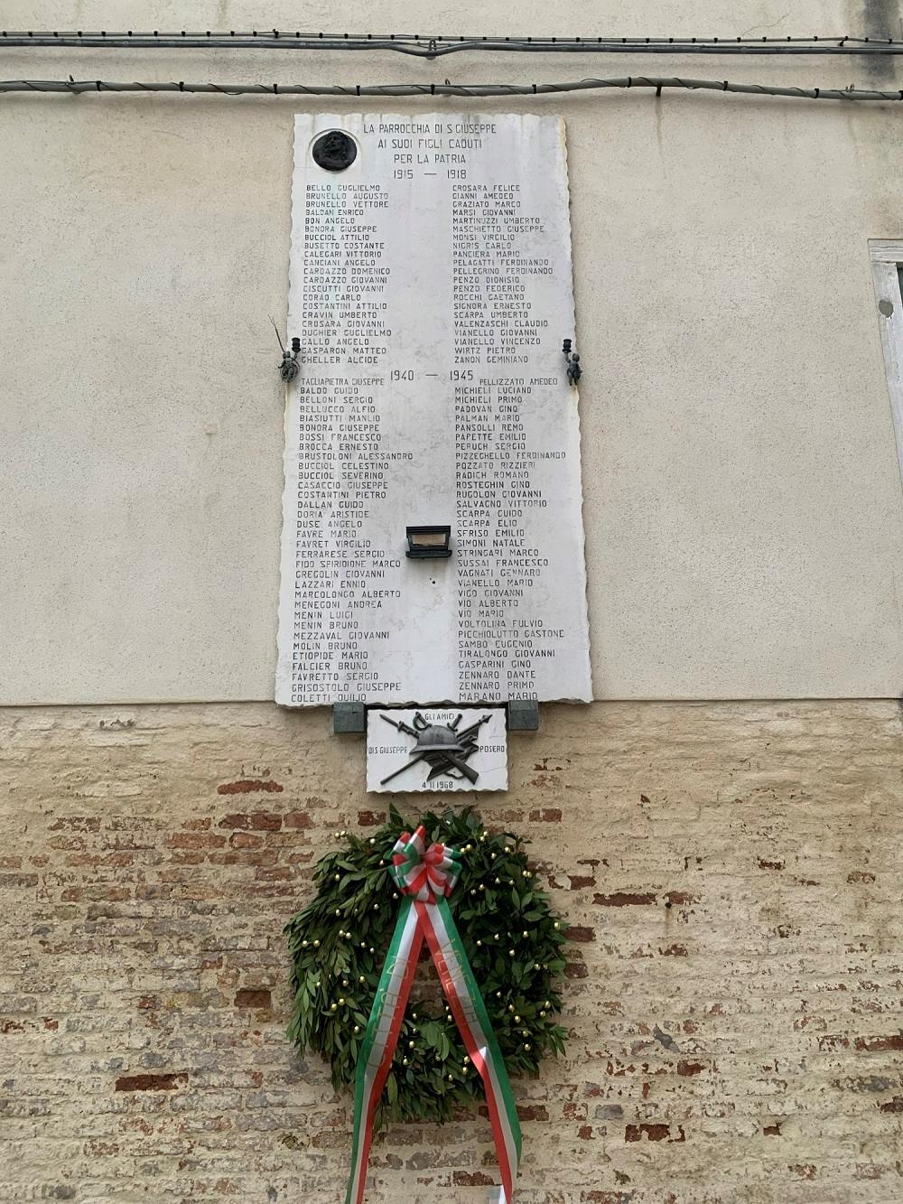 Oorlogsmonument Gevallenen Venetië #3