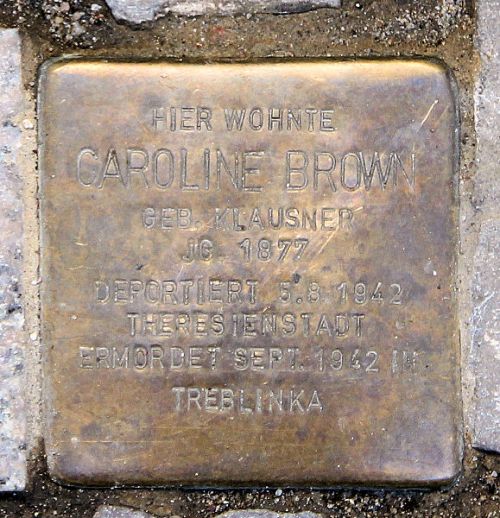 Stolpersteine Jenaer Strae 20 #1