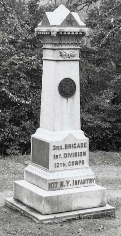 107th New York Volunteer Infantry Regiment Monument #1