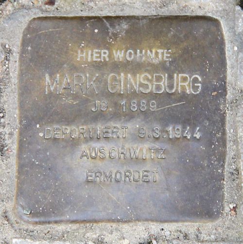 Stumbling Stone Regensburger Straße 28 #1