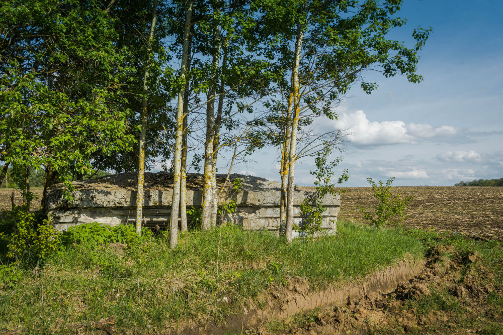 Destroyed Pillbox Merkulievo #1