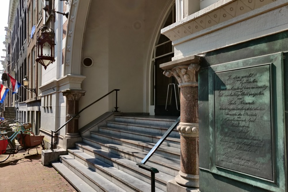 Monument Taeke Ferwerda en Siebren van der Baan Amsterdam