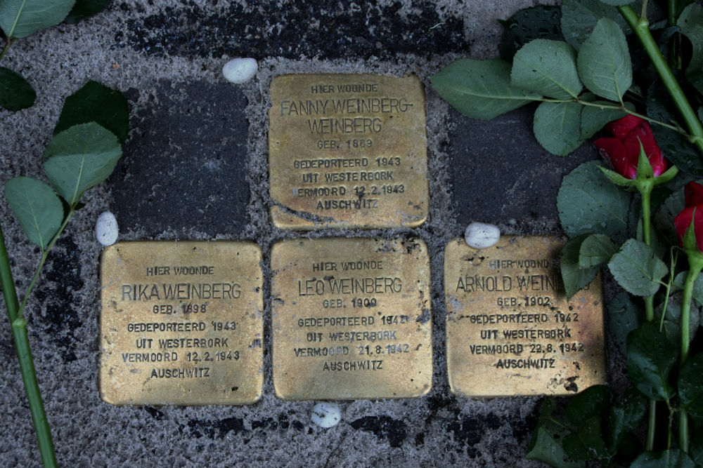 Stolpersteine Jan Lutmastraat 8