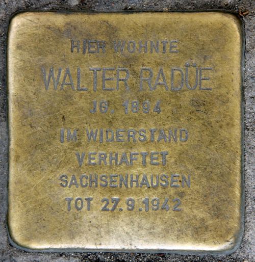 Stumbling Stones Lenaustraße 21 #3