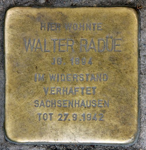 Stolpersteine Lenaustrae 21 #3