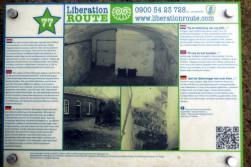 Liberation Route Marker 077: If only he had knocked #2