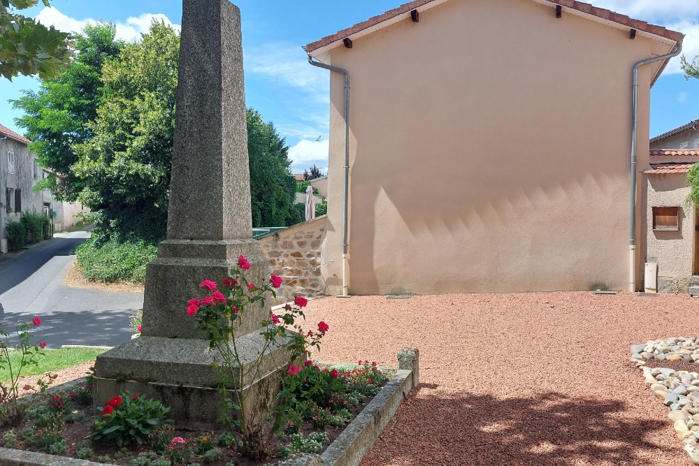 Oorlogsmonument Mizérieux #3