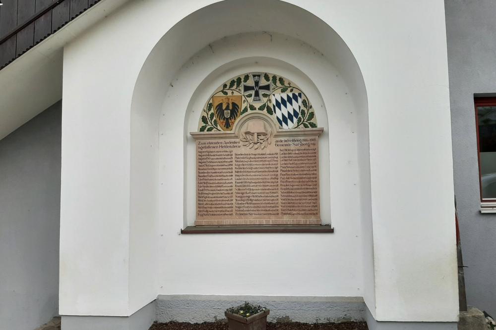 Monument Eerste Wereldoorlog Berchtesgaden