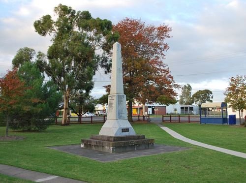 War Memorial Stratford