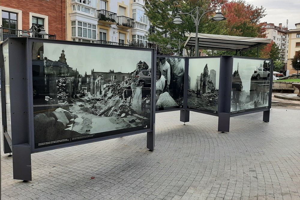Information Boards Bomb Attack Guernica 26 April 1937 #3