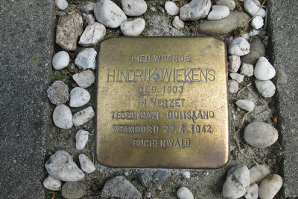 Stolperstein Zuiderveensterweg 31