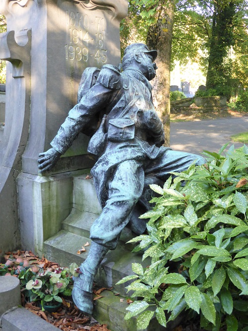 Monument Franse Soldaten Westerbegraafplaats Gent #4