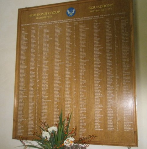 Memorial USAAF 493rd Bomb Group