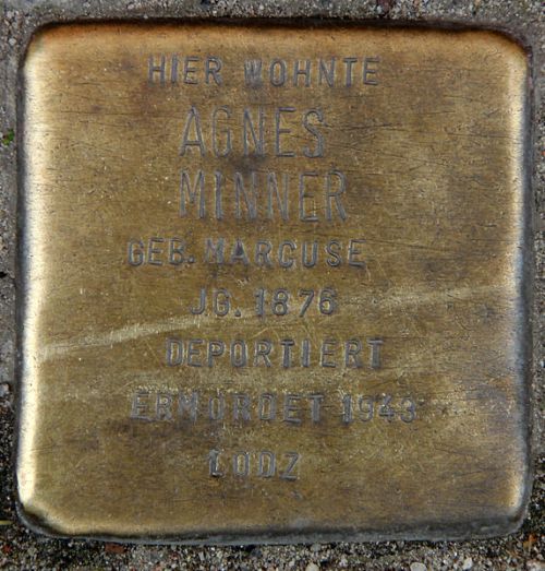 Stolpersteine Gubener Straße 36 #1