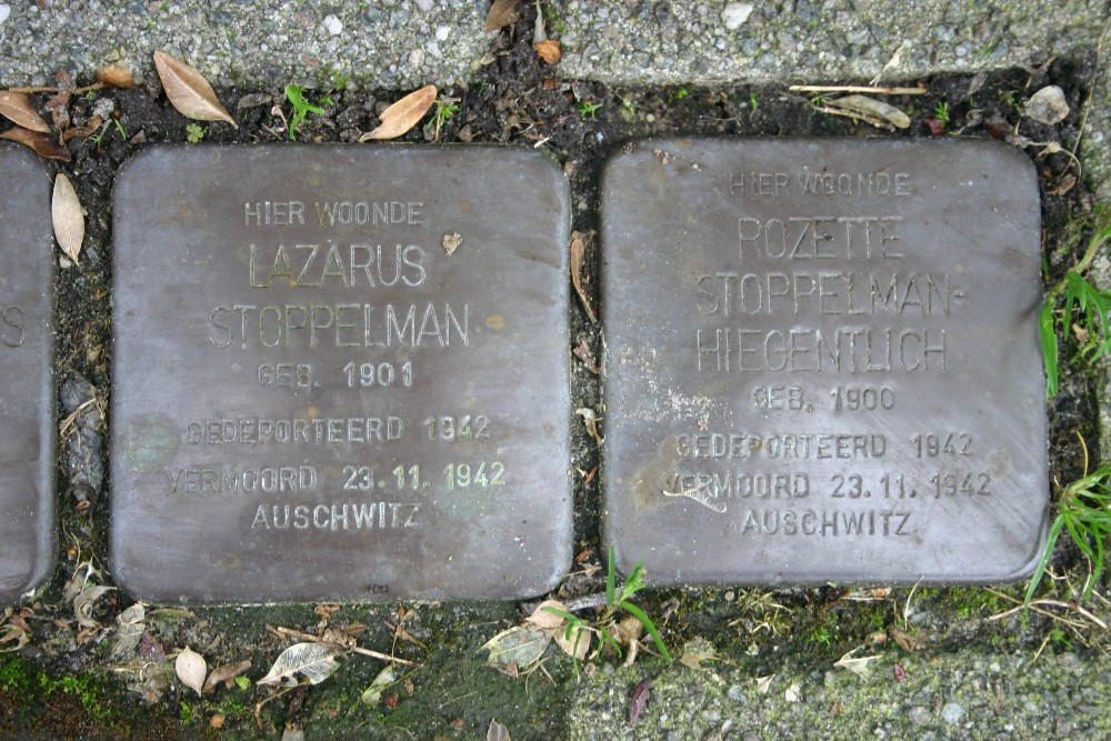 Stolpersteine Burgemeester Reijndersstraat 86 #3