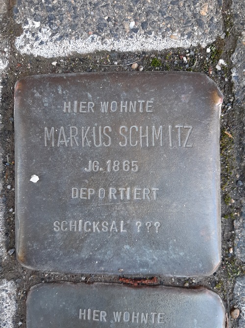 Stumbling Stones Hüllenstraße 18 #2