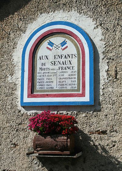 Oorlogsmonument Senaux