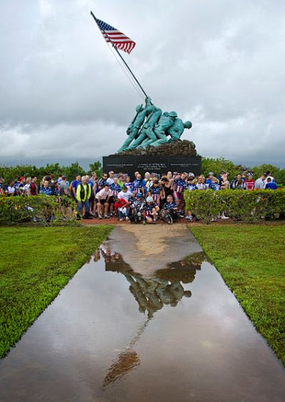 Pacific War Memorial op Marine Corps Base Hawaii #1