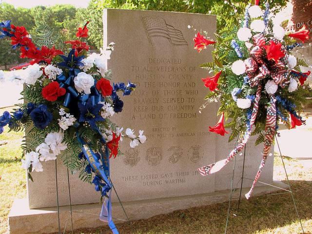Monument Veteranen Houston County