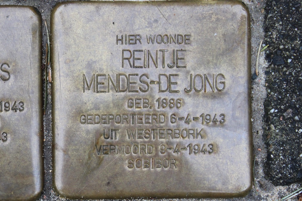 Stolpersteine Duindoornlaan 18 #3