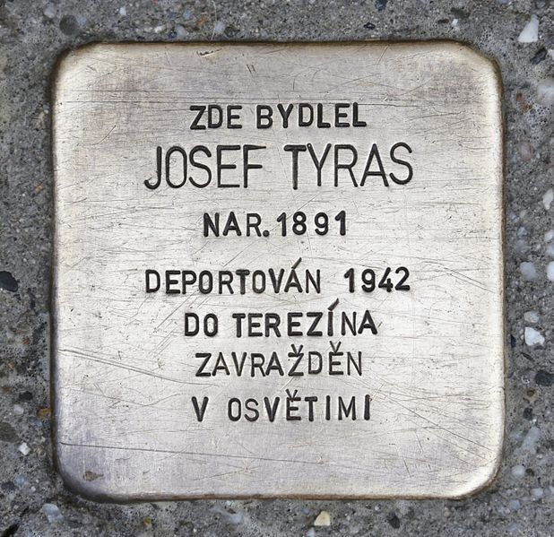 Stolperstein Masarykova třda 105/29