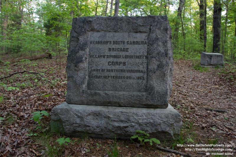 Monument South Carolina Kershaws Brigade