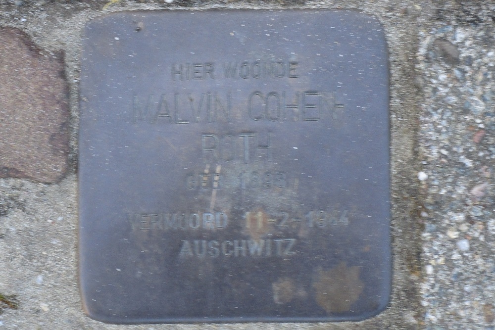 Stolpersteine Elzenstraat 3 #3