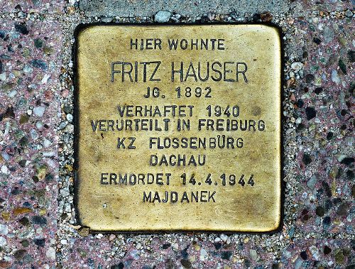 Stolperstein Zunftstrae 5