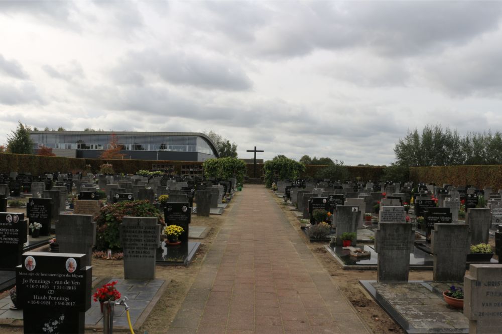 Dutch War Grave Roman Catholic Cemetery Maaskantje #4