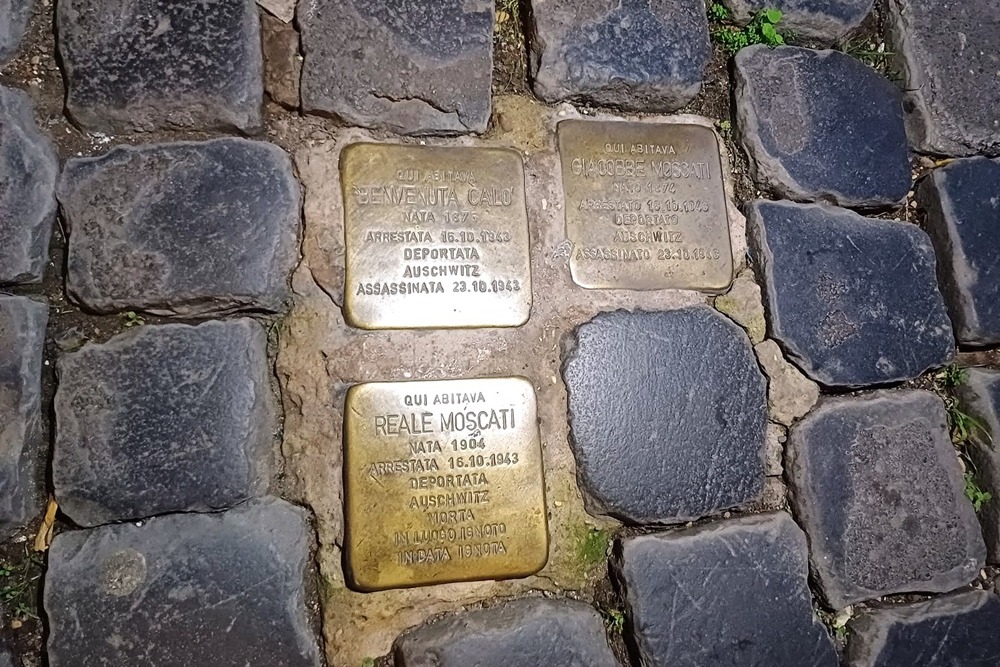 Stolpersteine Via della Luce 13