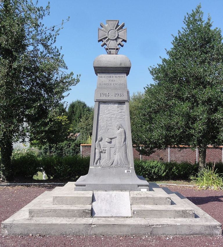 Oorlogsmonument Villequier-Aumont #1