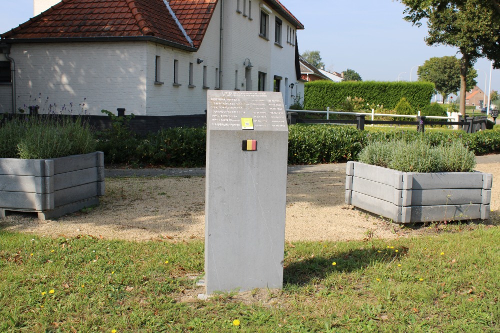 Oorlogsmonument Herk-de-Stad Zevenheldenlaan #1