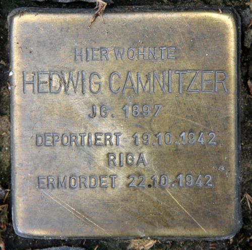 Stolpersteine Kurfürstendamm 187 #3