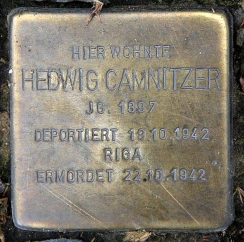 Stolpersteine Kurfrstendamm 187 #3