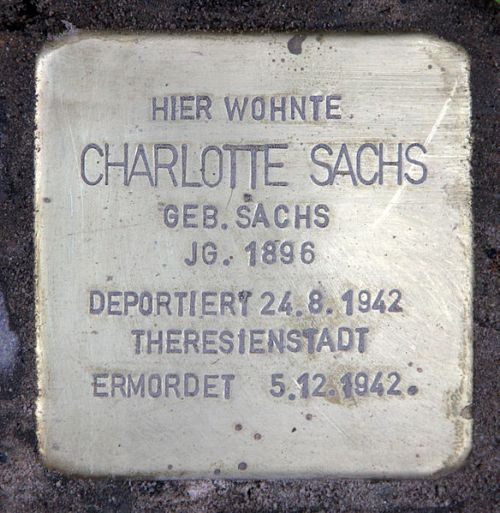 Stolpersteine Helmstedter Strae 12 #2