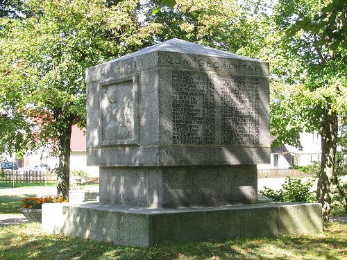 War Memorial Rammenau #1