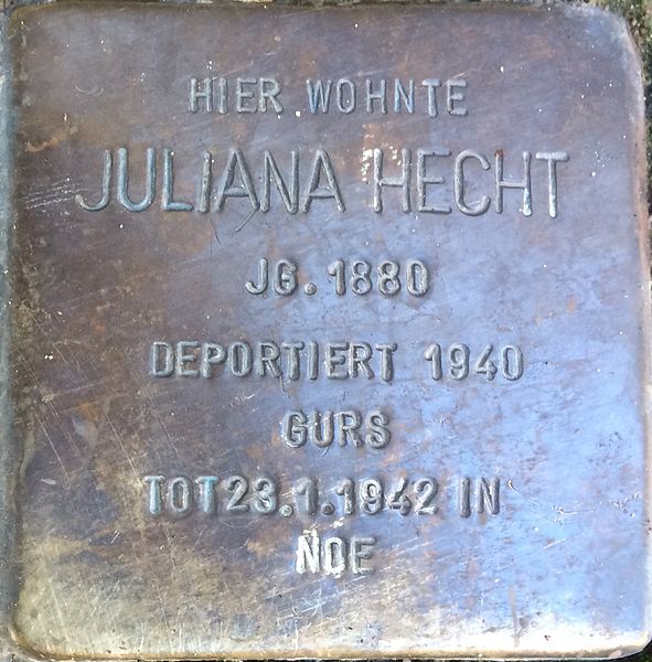 Stolpersteine Kirchgasse #2