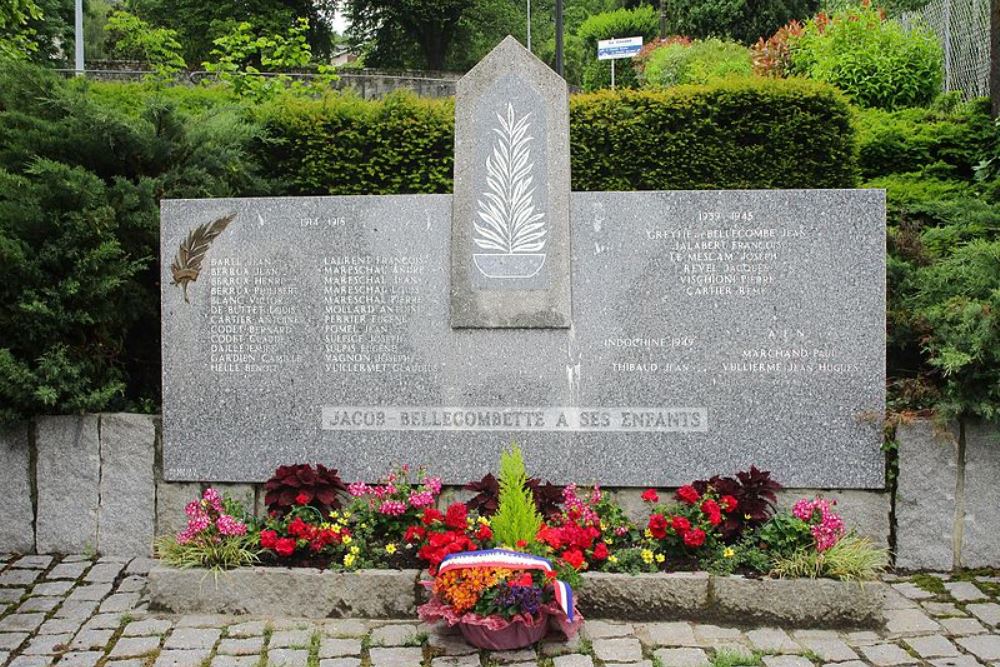 War Memorial Jacob-Bellecombette