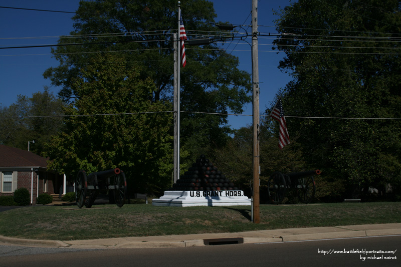 Locatie-aanduiding Hoofdkwartier US Major General Ulysses S. Grant