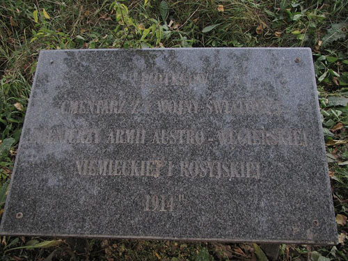 Piotrkw Austrian-Russian War Cemetery Piotrkw (South)