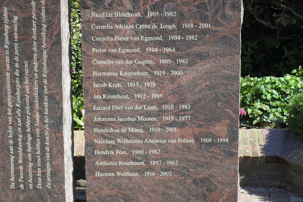 Resistance Memorial Rijnsburg #2