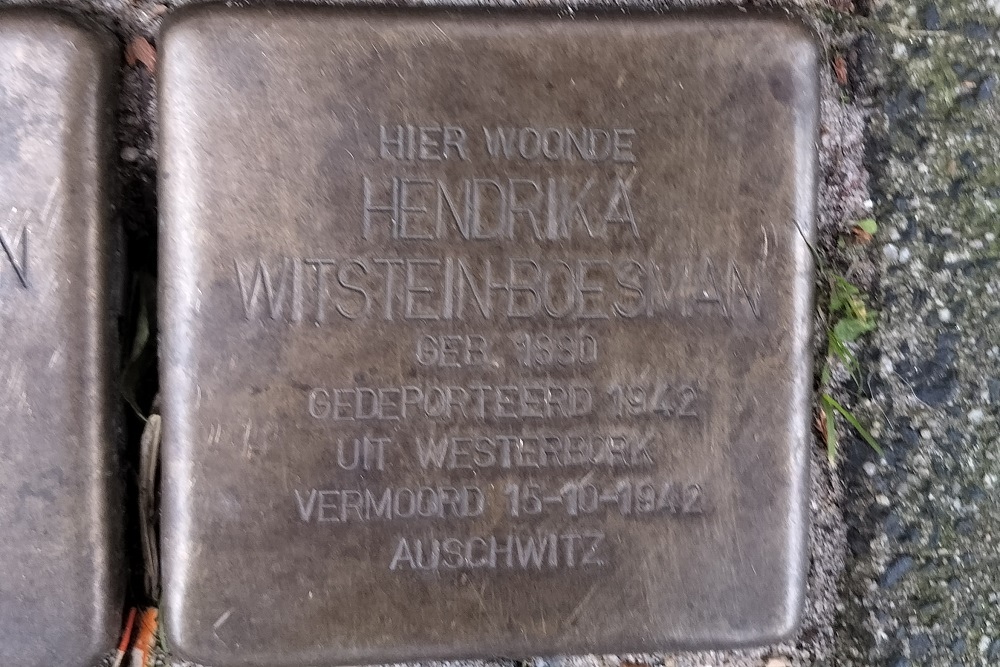 Stolpersteine Hugo Molenaarstraat 12a #4