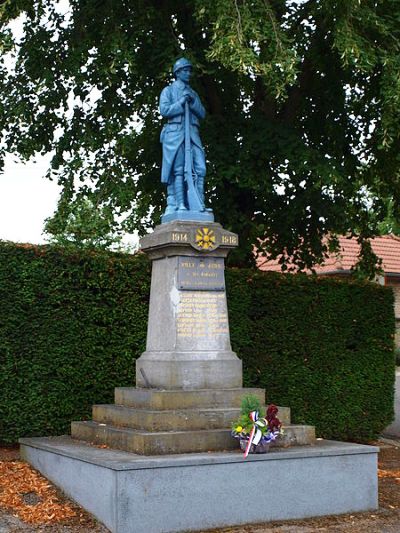 Oorlogsmonument Rilly-sur-Aisne