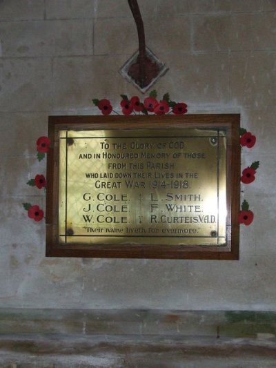 Oorlogsmonument St. Margaret Church