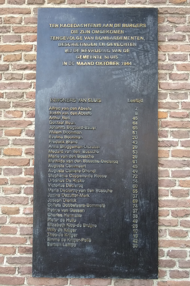 Oorlogsmonument Sluis #2